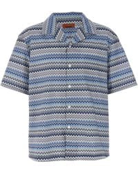 Missoni - Camisa con motivo en zigzag - Lyst