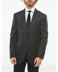 Corneliani - Single-Breasted Flap-Pocket Blazer - Lyst