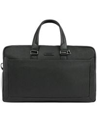 Piquadro - Borsone Con Applicazione Logo - Lyst