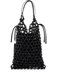 STAUD - Sac Cabas Karla À Ornements De Perles - Lyst