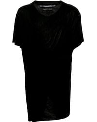 Julius - ドレープ ラウンドネック Tシャツ - Lyst