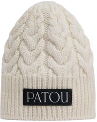 Patou - ケーブルニット ビーニー - Lyst