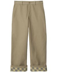 Burberry - Comfortable Fit Trousers - Lyst