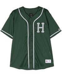 Huf - Logo-patch Baseball Shirt - Lyst