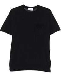 VELA SHOP - T-Shirt À Poche Poitrine - Lyst