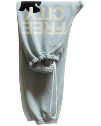 Freecity - Logo-Print Track Pants - Lyst
