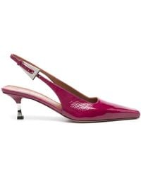 Paris Texas - 60Mm Patent Slingback Pumps - Lyst
