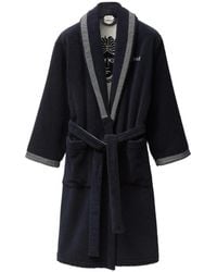 Versace - Peignoir En Éponge Jaquard - Lyst