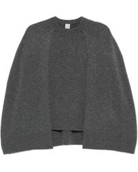 TOTEME - Jersey Con Detalle De Capa - Lyst
