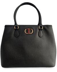 Twinset - Logo-Plaque Shoulder Bag - Lyst