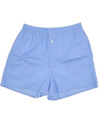 LA ROSE - Elasticated-Waist Shorts - Lyst