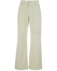 Haikure - Logo Patch Corduroy Trousers - Lyst