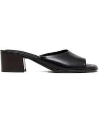 Lemaire - Square-Heeled Mules 55 Mm - Lyst