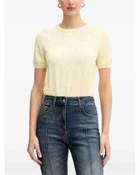 Patrizia Pepe - Short-Sleeve Sweater - Lyst