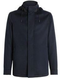 ZEGNA - Elements Cima Oasi Cashmere Over Jacket - Lyst