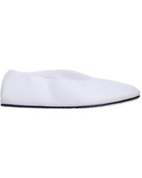 DROGHERIA CRIVELLINI - Ballerines Mocca En Mesh - Lyst