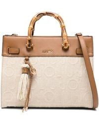 Liu Jo - Handbag With Bamboo Handles - Lyst