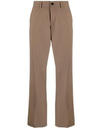 Closed - Straight-Leg Mid-Rise Trousers - Lyst
