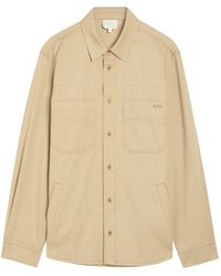 A.P.C. - Sobrecamisa Con Logo Bordado - Lyst