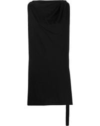 Rick Owens - Draped Organic-Cotton Tunic - Lyst