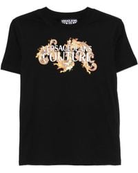 Versace Jeans Couture - Logo-Print T-Shirt - Lyst