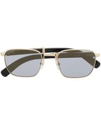 Cartier - Square-frame Tinted Sunglasses - Lyst