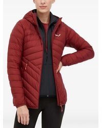 Salewa - Hooded Quilted Jacket - Lyst
