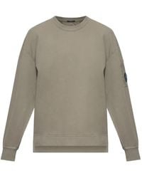 C.P. Company - Lens-Detail Crew Neck Sweatshirt - Lyst