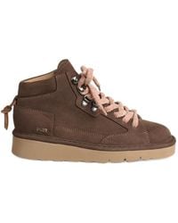 Pànchic - P007 Lace-Up Nubuck Leather Sneakers - Lyst