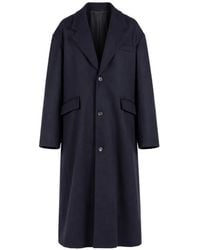 Societe Anonyme - Single-Breasted Wool Coat - Lyst