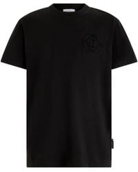 Philipp Plein - Logo-Embroidered T-Shirt - Lyst