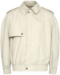 MM6 by Maison Margiela - Cotton Twill Jacket - Lyst
