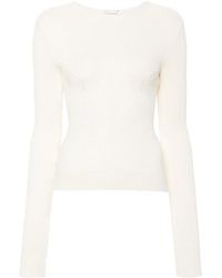 Magda Butrym - Long-Sleeve Ribbed Jumper - Lyst