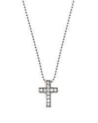 DSquared² - Collana Con Pendente A Croce - Lyst