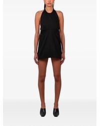 GIMAGUAS - Iris Halter-Neck Mini Dress - Lyst