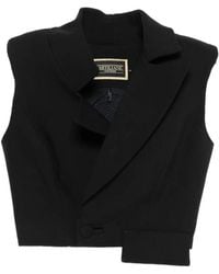 MITILIANE COUTURE - Asymmetric Short Vest - Lyst