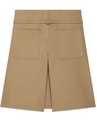 Courreges - Bermudas Con Panel Posterior Y Cinturón - Lyst