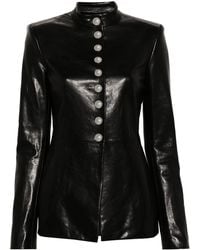 KHAITE - The Samuel Leather Jacket - Lyst