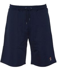 Fila - Dominico Drawstring Logo Shorts - Lyst