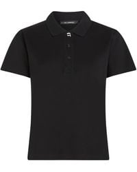 KARL LAGERFELD - Ikon Button Polo Shirt - Lyst