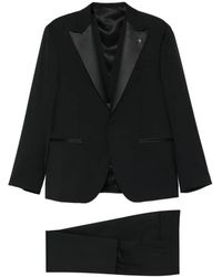 Manuel Ritz - Long-Sleeve Buttoned Suit - Lyst
