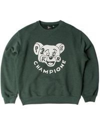 by Parra - Graphic-Print Elbow-Patch Sweatshirt - Lyst