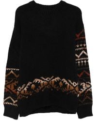 NN07 - Relaxed-Fit Crew Neck Sweater Crafted From A Medium-Weight Woolen Blend For A Soft, Textured Hand Feel - Lyst
