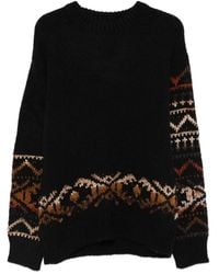 NN07 - Relaxed-Fit Crew Neck Sweater Crafted From A Medium-Weight Woolen Blend For A Soft, Textured Hand Feel - Lyst