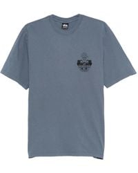 Stussy - Graphic-Print T-Shirt - Lyst