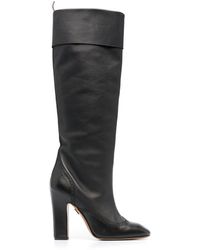 Thom Browne - Brogued 105mm knee-high boots - Lyst