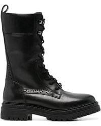 Geox - 40Mm Iridea Combat Boots - Lyst