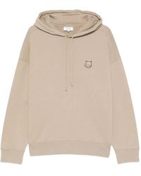 Maison Kitsuné - Relaxed-Fit Oversized Hoodie With Embroidered Fox Head - Lyst