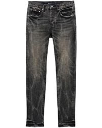 Purple Brand - Jeans Skinny A Vita Bassa - Lyst