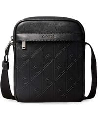 Calvin Klein - Borsa Messenger Con Monogramma Goffrato - Lyst